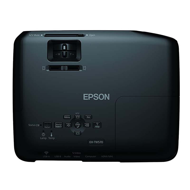 Epson EH-TW570 3D Home Projector (Black) Price in Delhi Nehru Place in India