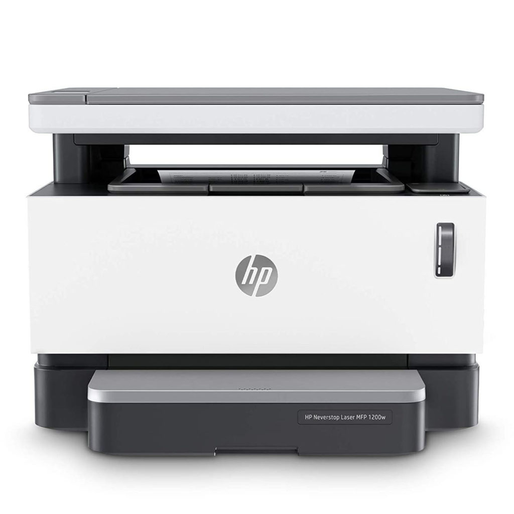 Printer type: Laser; Functionality : Print, Scan and Copy; Printer output :B/W Connectivity : WiFi , High-speed USB 2.0 Connectivity Page Yield: 5k pages Warranty & installation facility : 1 year onsite warranty Pages per minute: 20 , cost-per-page: 29 paise Page Size Supported : A6; A5; A4; Letter; No.10 Env; C5 Env; DL Env; B5(JIS); 105 x 148.5 to 215.9 x 297 mm, Paper tray capacity: 150 , ID Copy feature Ideal usage: Home and Office , Resolution: Up to 600 x 600 dpi, Duty cycle: 20000 pages Country of Origin: China