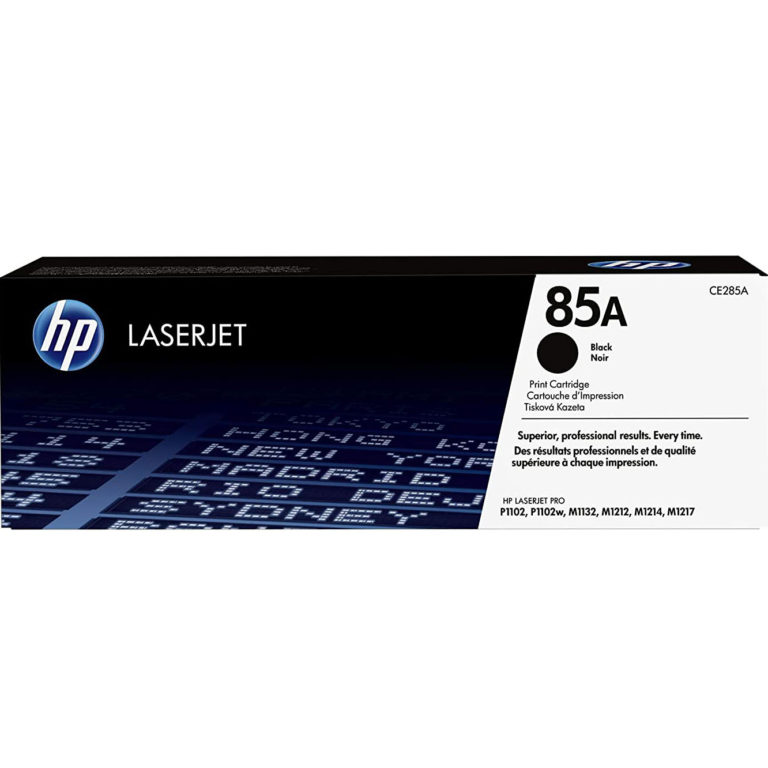 HP 85A Laserjet Toner Cartridge, Black,