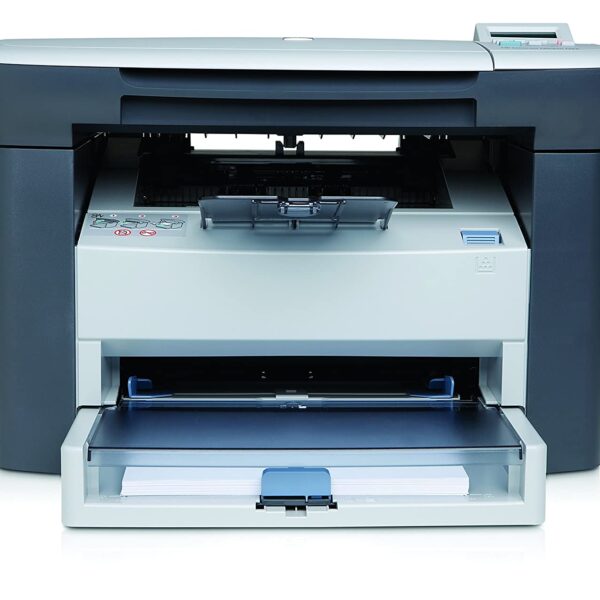 Printer type - LaserJet; Functionality - Multi-Function (Print, Scan, Copy), Scanner type - Flatbed; Printer Output - Black & White only Connectivity - USB ; 2 inch LCD display Pages per minute - 14 ; Cost per page - Rs 1.4 - As per ISO standards Ideal usage - Enterprise/Business, Frequent users (for fast, high quality printing) Page size supported - A4, A5, B5, C5, C6, DL, postcard ; Duplex Print - Manual ; Print resolution - Up to 600 x 600 DPI Compatible Laser Toner - HP 12A Black Original LaserJet Toner Cartridge, Page Yield - 2000 pages Duty Cycle (Maximum monthly recommended prints) - Up to 5,000 pages per month