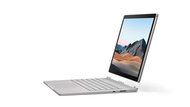 Microsoft Surface Book 3 10th Gen Intel Core i5 8GB Memory, 256GB SSD, Windows 10 Pro