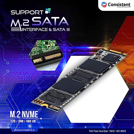 Consistent SSD NVME 256GB