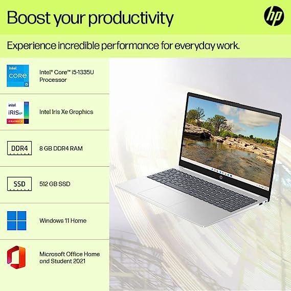 HP 15-fd0022TU 13th Gen Laptop