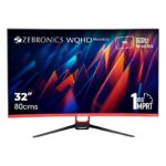 ZEBRONICS WQHD Curved Gaming Monitor