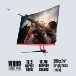 ZEBRONICS WQHD Curved Gaming Monitor