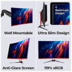 ZEBRONICS WQHD Curved Gaming Monitor