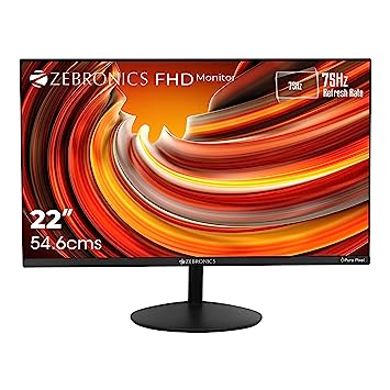 ZEBRONICS Bezel Less Monitor