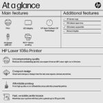 HP Laserjet 108A Laser Printer  